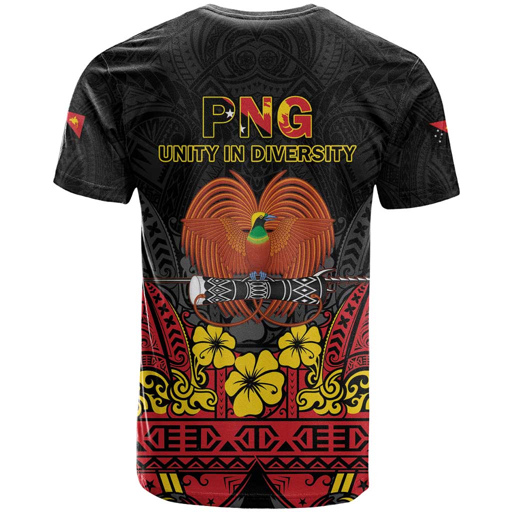 Papua New Guinea Independence Day T Shirt PNG Bird of Paradise 50th Anniversary LT14 - Polynesian Pride