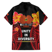 Papua New Guinea Independence Day Family Matching Off The Shoulder Long Sleeve Dress and Hawaiian Shirt PNG Since 1975 LT14