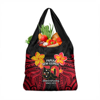 Papua New Guinea Independence Day Grocery Bag PNG Since 1975 LT14 1-pack One Size Black - Polynesian Pride