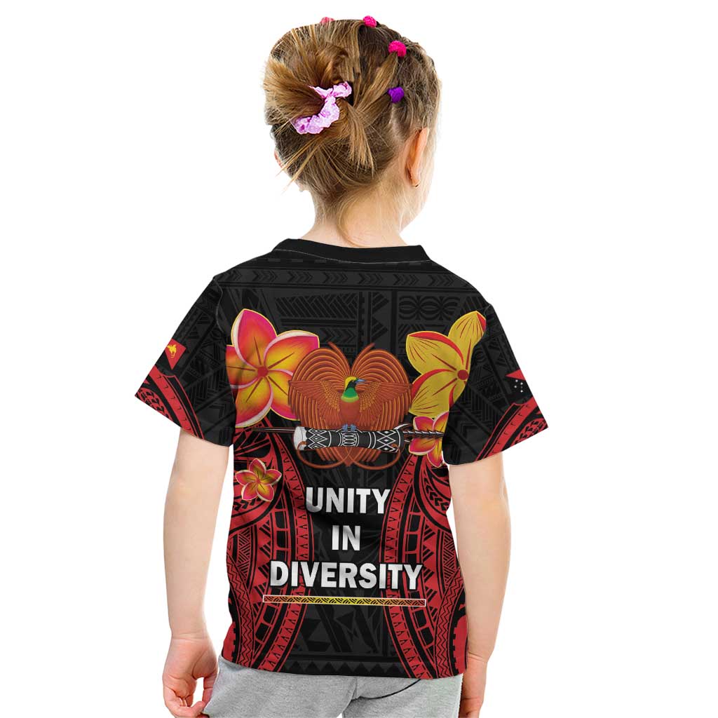 Papua New Guinea Independence Day Kid T Shirt PNG Since 1975 LT14