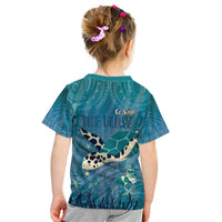World Sea Turtle Day Polynesia Kid T Shirt Go With The Flow