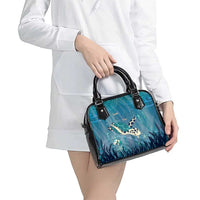 World Sea Turtle Day Polynesia Shoulder Handbag Go With The Flow