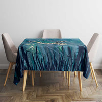 World Sea Turtle Day Polynesia Tablecloth Go With The Flow