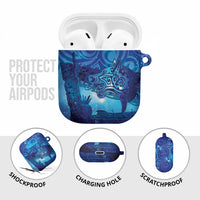 Kuri New Zealand Matariki AirPods Case Aotearoa Dog Waka Maori New Year Galaxy Vibes