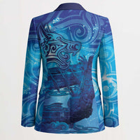 Kuri New Zealand Matariki Blazer Aotearoa Dog Waka Maori New Year Galaxy Vibes LT14 - Polynesian Pride