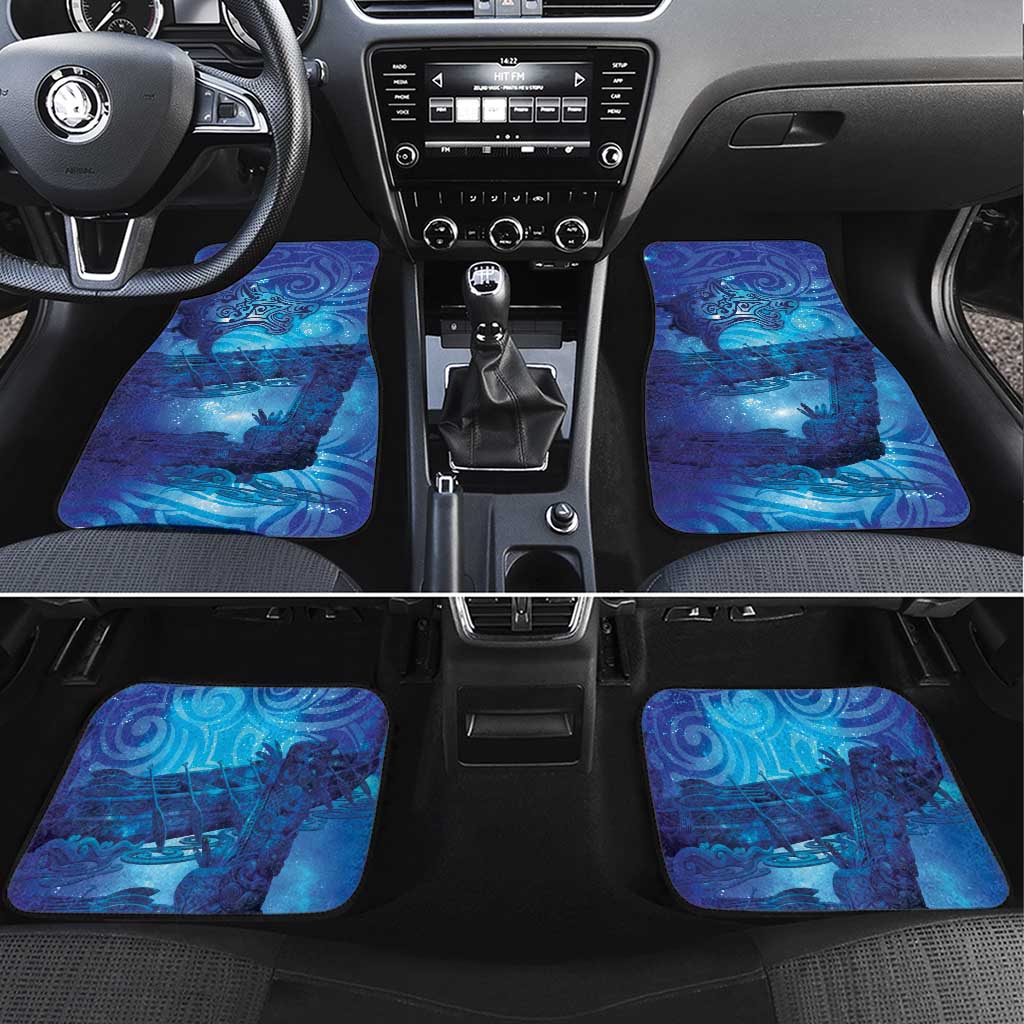 Kuri New Zealand Matariki Car Mats Aotearoa Dog Waka Maori New Year Galaxy Vibes