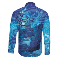 Kuri New Zealand Matariki Family Matching Summer Maxi Dress and Hawaiian Shirt Aotearoa Dog Waka Maori New Year Galaxy Vibes LT14 - Polynesian Pride