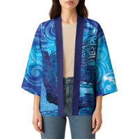 Kuri New Zealand Matariki Kimono Aotearoa Dog Waka Maori New Year Galaxy Vibes LT14 - Polynesian Pride