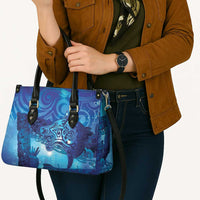 Kuri New Zealand Matariki Leather Bag Aotearoa Dog Waka Maori New Year Galaxy Vibes LT14 - Polynesian Pride