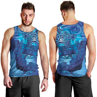 Kuri New Zealand Matariki Men Tank Top Aotearoa Dog Waka Maori New Year Galaxy Vibes
