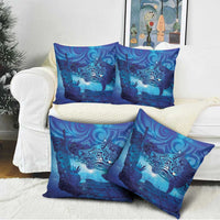 Kuri New Zealand Matariki Pillow Cover Aotearoa Dog Waka Maori New Year Galaxy Vibes