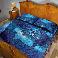 Kuri New Zealand Matariki Quilt Bed Set Aotearoa Dog Waka Maori New Year Galaxy Vibes LT14 - Polynesian Pride