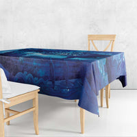 Kuri New Zealand Matariki Tablecloth Aotearoa Dog Waka Maori New Year Galaxy Vibes LT14 - Polynesian Pride