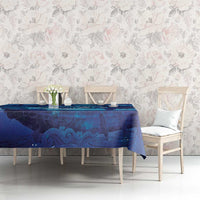 Kuri New Zealand Matariki Tablecloth Aotearoa Dog Waka Maori New Year Galaxy Vibes LT14 - Polynesian Pride