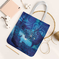 Kuri New Zealand Matariki Tote Bag Aotearoa Dog Waka Maori New Year Galaxy Vibes