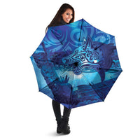Kuri New Zealand Matariki Umbrella Aotearoa Dog Waka Maori New Year Galaxy Vibes LT14 - Polynesian Pride