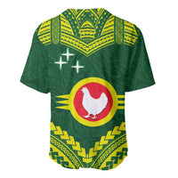 Manu'a Flag Day Baseball Jersey Polynesian Pattern National Color Proud LT14 - Polynesian Pride