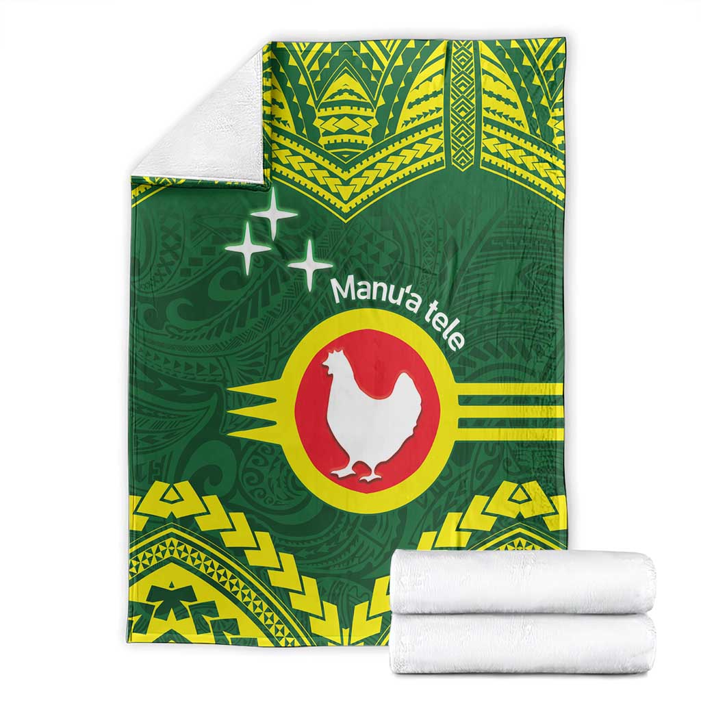 Manu'a Flag Day Blanket Polynesian Pattern National Color Proud LT14 - Polynesian Pride