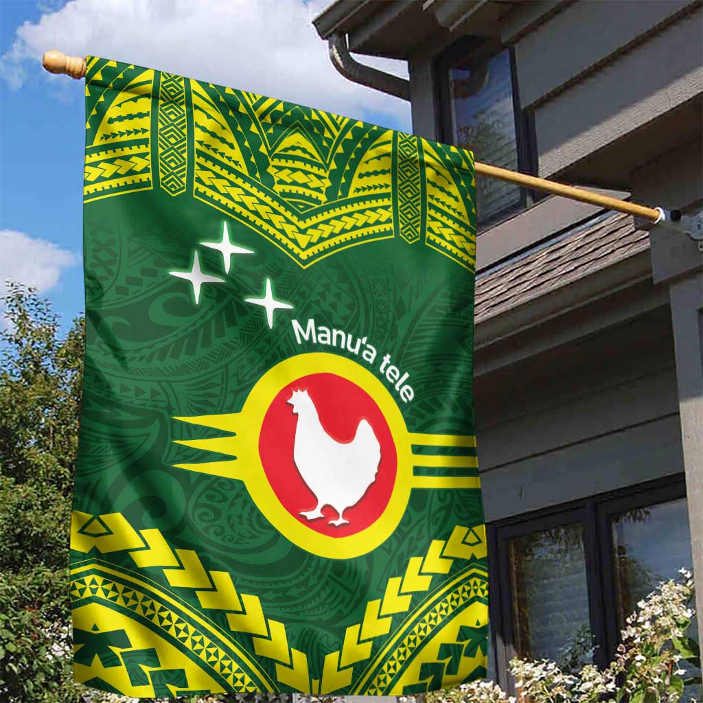Manu'a Flag Day Garden Flag Polynesian Pattern National Color Proud