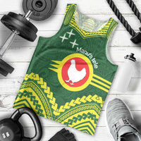 Manu'a Flag Day Men Tank Top Polynesian Pattern National Color Proud