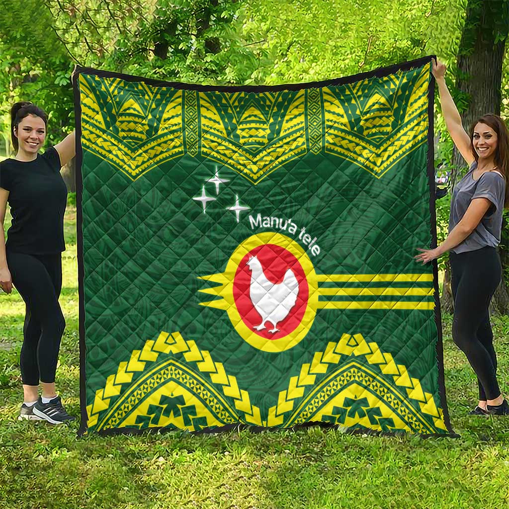 Manu'a Flag Day Quilt Polynesian Pattern National Color Proud LT14 - Polynesian Pride