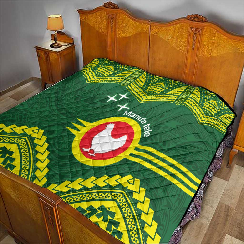 Manu'a Flag Day Quilt Polynesian Pattern National Color Proud LT14 - Polynesian Pride