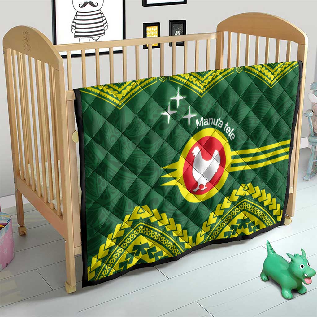 Manu'a Flag Day Quilt Polynesian Pattern National Color Proud LT14 - Polynesian Pride