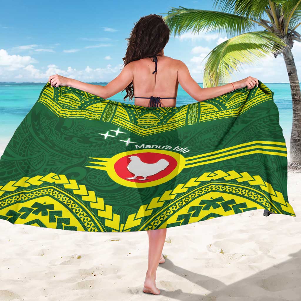 Manu'a Flag Day Sarong Polynesian Pattern National Color Proud LT14 - Polynesian Pride