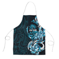 Asut Guam Chamorro Apron Guahan Seal Tattoo LT14 Blue - Polynesian Pride