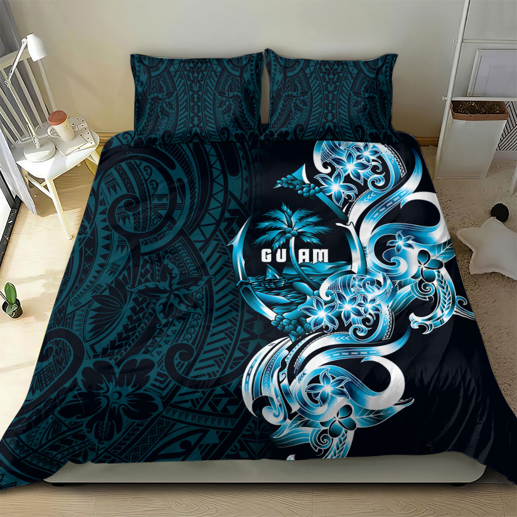 Asut Guam Chamorro Bedding Set Guahan Seal Tattoo LT14 - Polynesian Pride