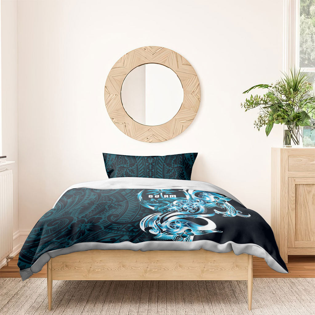 Asut Guam Chamorro Bedding Set Guahan Seal Tattoo LT14 - Polynesian Pride