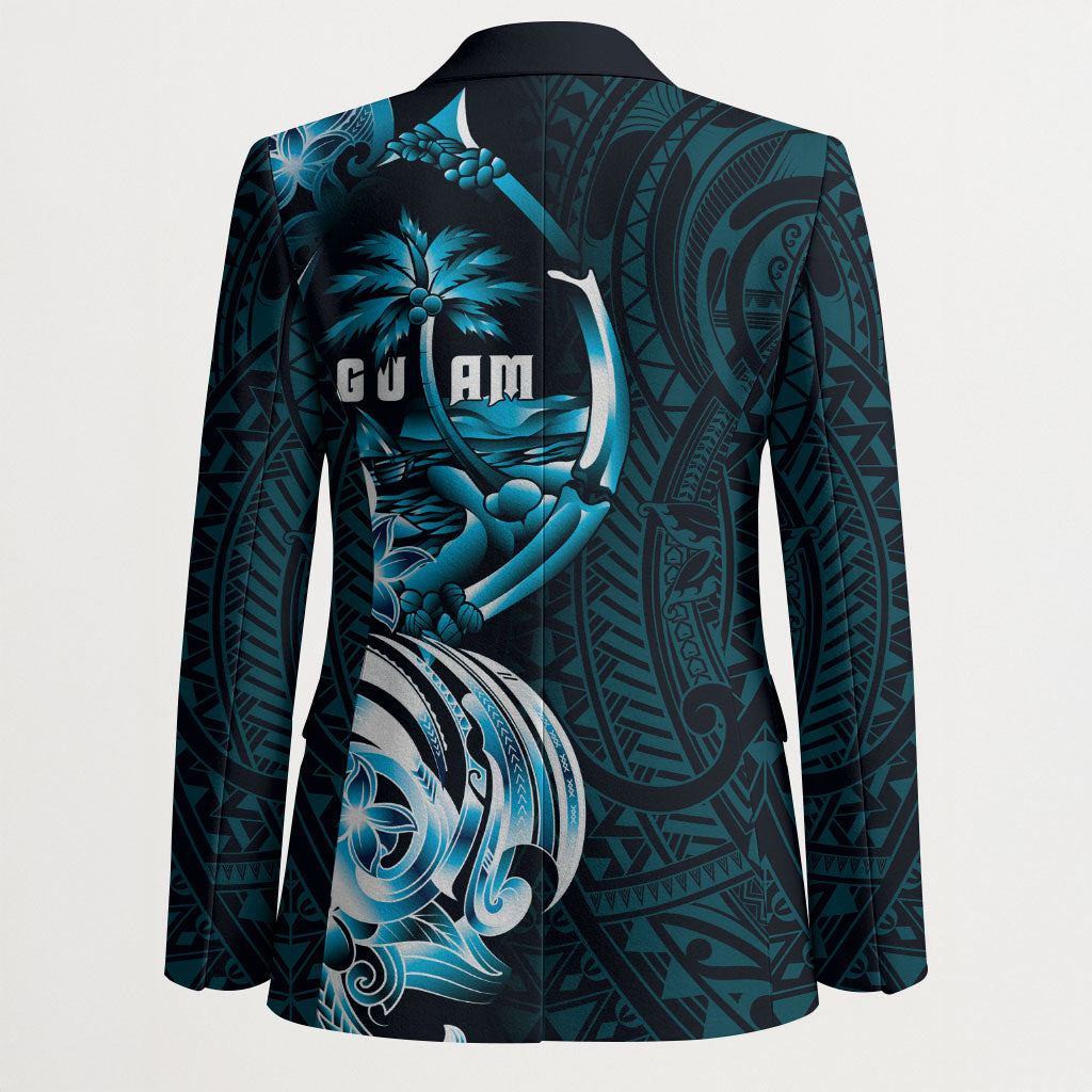 Asut Guam Chamorro Blazer Guahan Seal Tattoo LT14 - Polynesian Pride