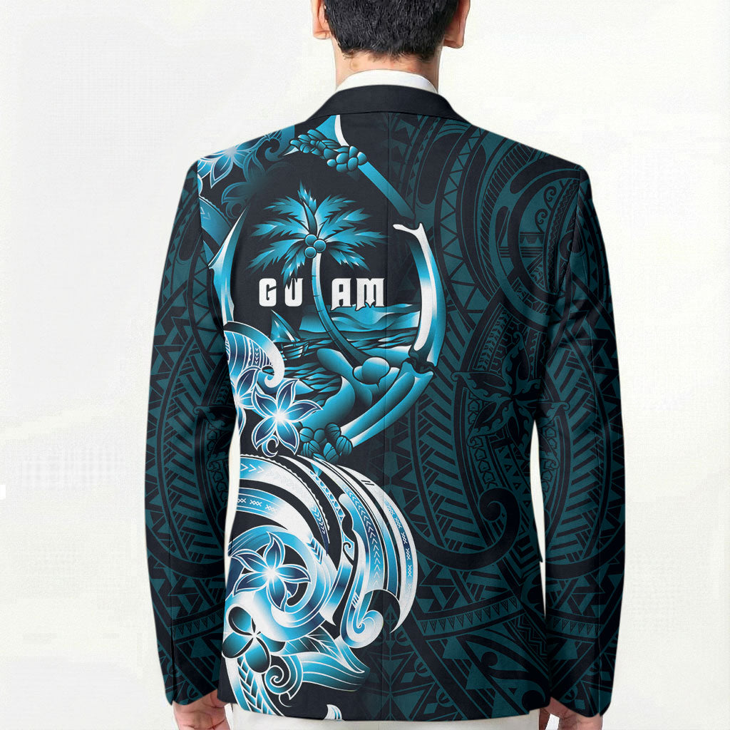 Asut Guam Chamorro Blazer Guahan Seal Tattoo LT14 - Polynesian Pride