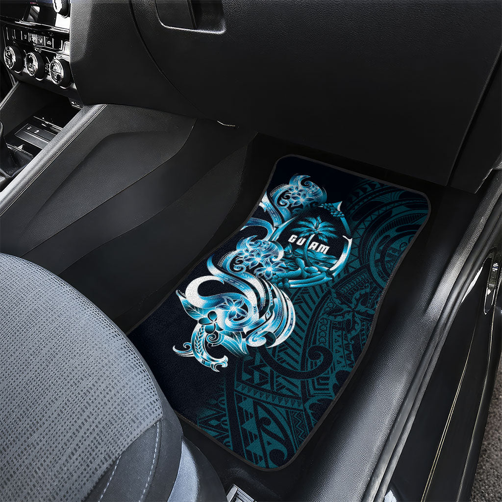 Asut Guam Chamorro Car Mats Guahan Seal Tattoo LT14 - Polynesian Pride