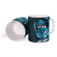 Asut Guam Chamorro Ceramic Mug Guahan Seal Tattoo LT14 - Polynesian Pride