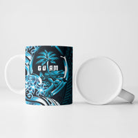 Asut Guam Chamorro Ceramic Mug Guahan Seal Tattoo LT14 - Polynesian Pride