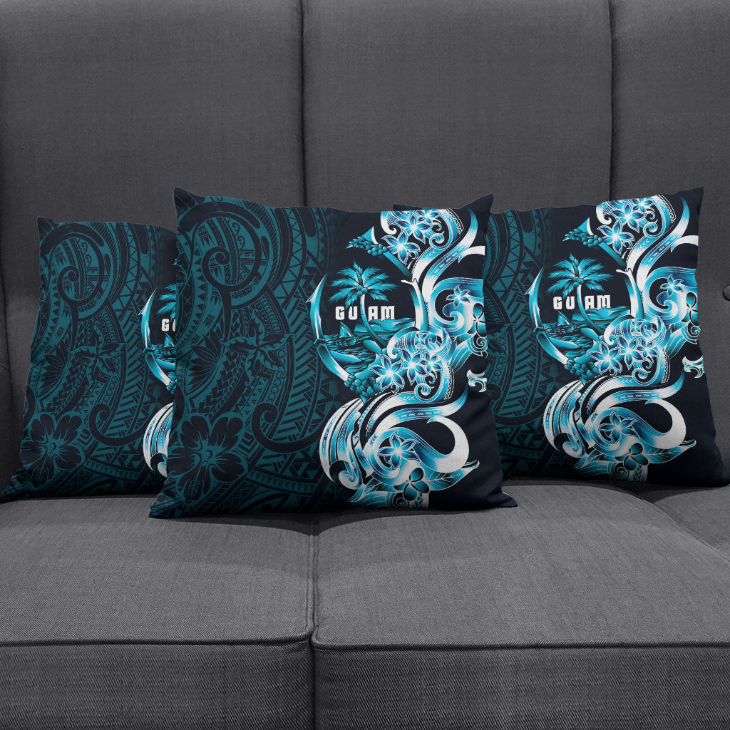 Asut Guam Chamorro Pillow Cover Guahan Seal Tattoo LT14 - Polynesian Pride