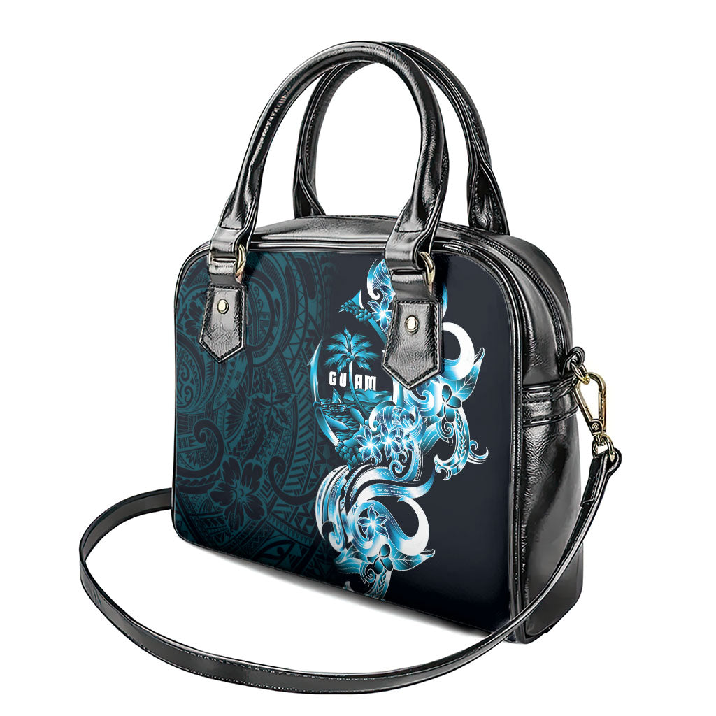 Asut Guam Chamorro Shoulder Handbag Guahan Seal Tattoo LT14 - Polynesian Pride