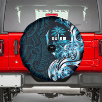 Asut Guam Chamorro Spare Tire Cover Guahan Seal Tattoo LT14 - Polynesian Pride