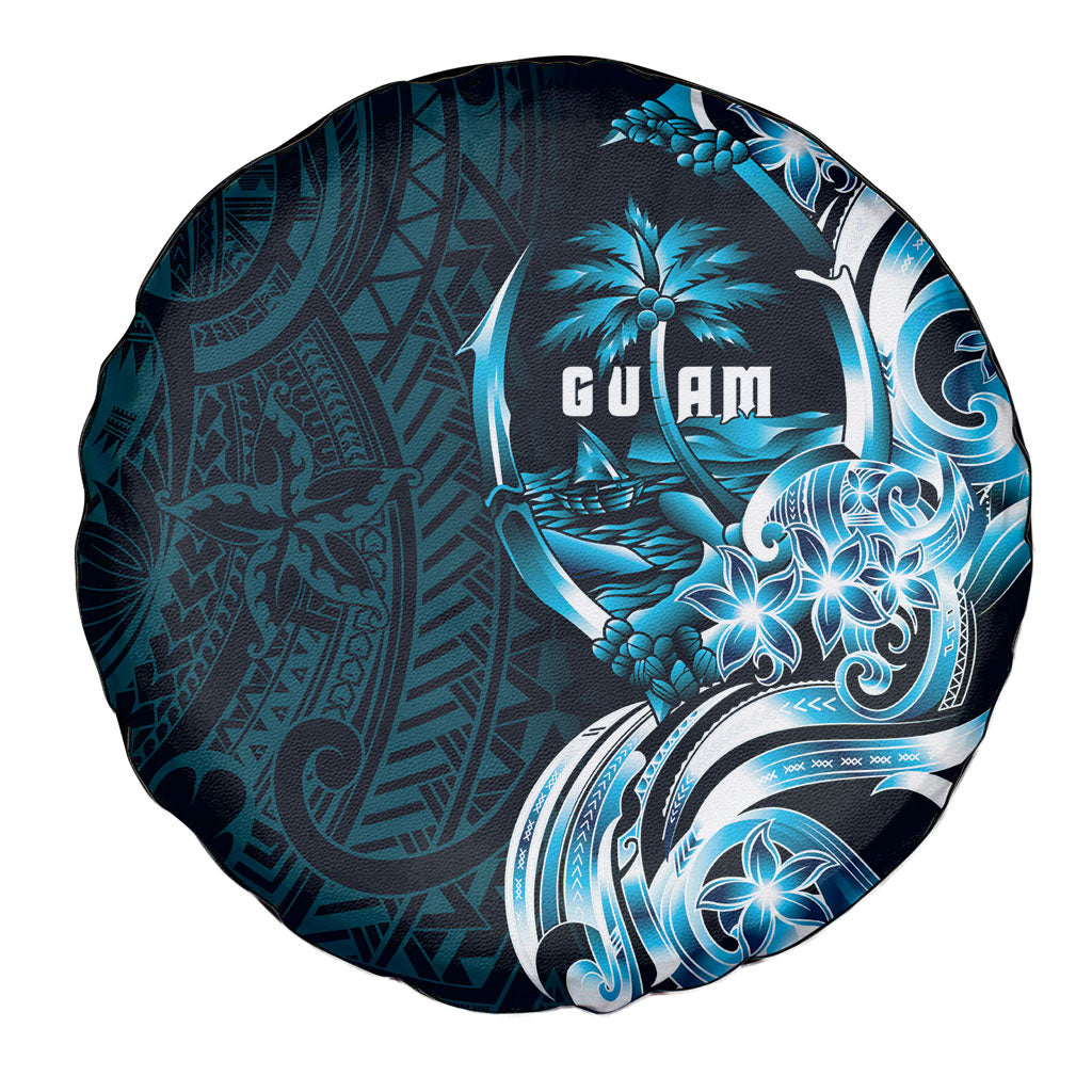 Asut Guam Chamorro Spare Tire Cover Guahan Seal Tattoo LT14 - Polynesian Pride