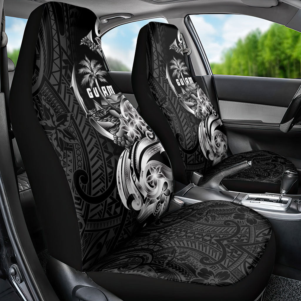 Attelong Guam Chamorro Car Seat Cover Guahan Seal Tattoo LT14 - Polynesian Pride