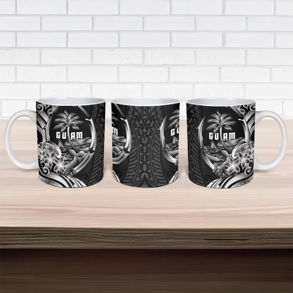 Attelong Guam Chamorro Ceramic Mug Guahan Seal Tattoo LT14 - Polynesian Pride