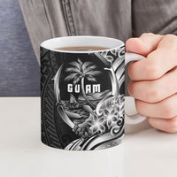 Attelong Guam Chamorro Ceramic Mug Guahan Seal Tattoo LT14 - Polynesian Pride