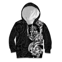 Attelong Guam Chamorro Kid Hoodie Guahan Seal Tattoo LT14 Hoodie Black - Polynesian Pride