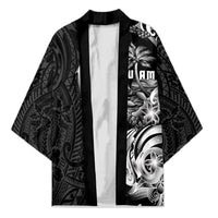 Attelong Guam Chamorro Kimono Guahan Seal Tattoo LT14 Unisex Black - Polynesian Pride