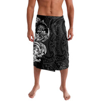 Attelong Guam Chamorro Lavalava Guahan Seal Tattoo LT14 Black - Polynesian Pride