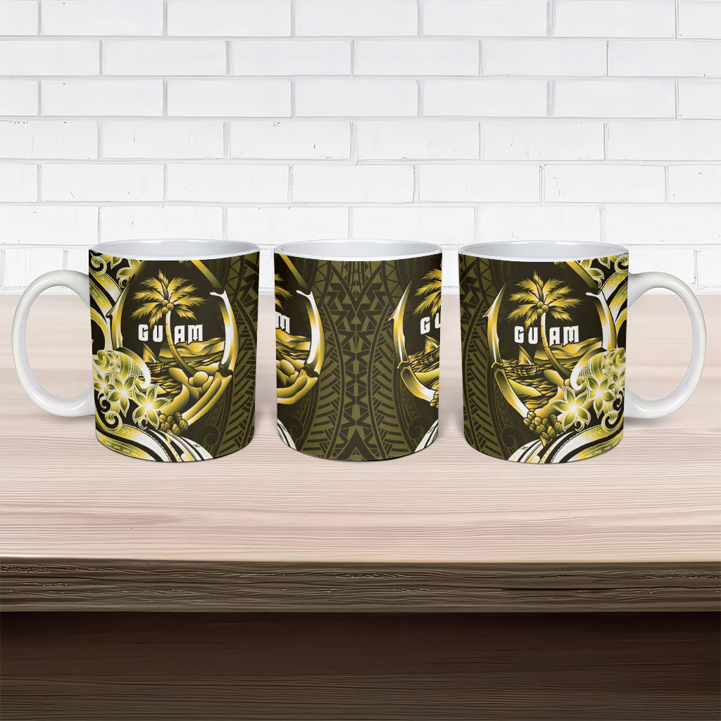 Amariyu Guam Chamorro Ceramic Mug Guahan Seal Tattoo LT14 - Polynesian Pride