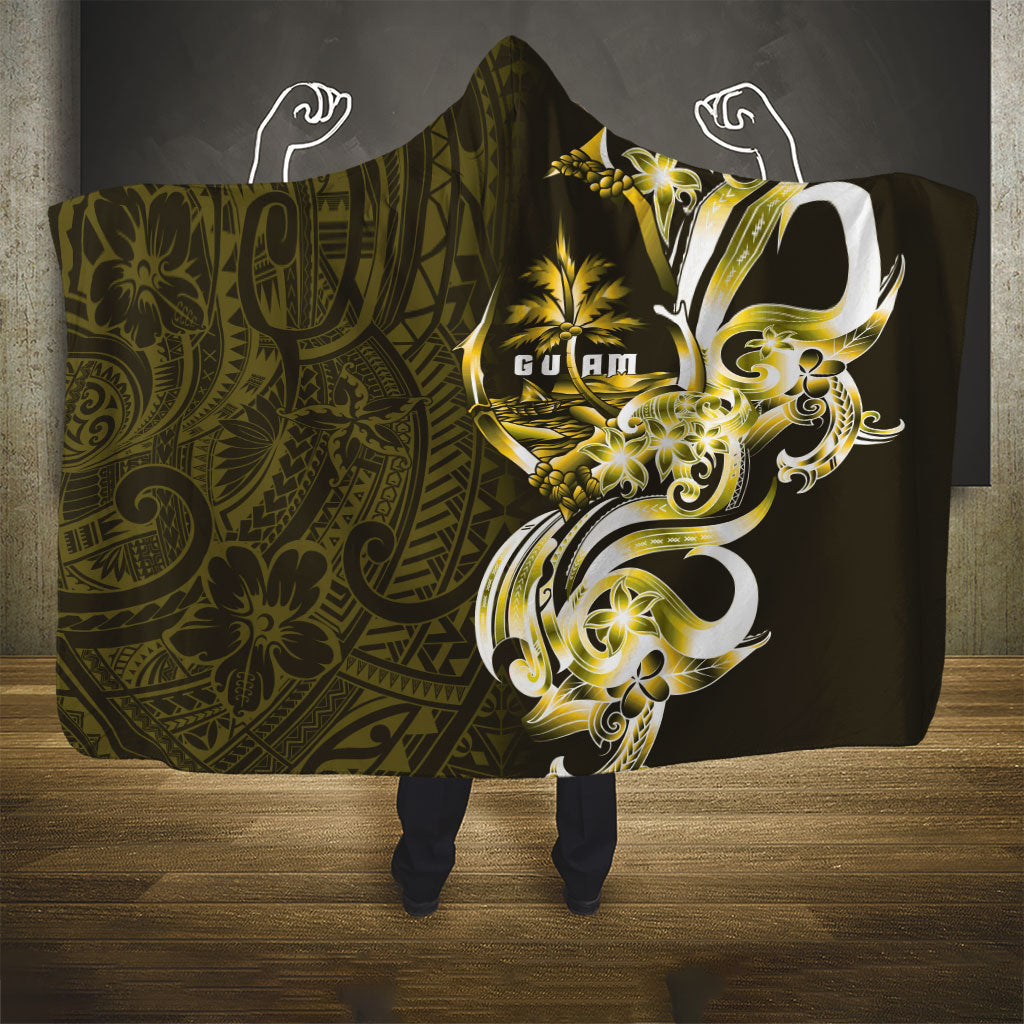 Amariyu Guam Chamorro Hooded Blanket Guahan Seal Tattoo LT14 - Polynesian Pride