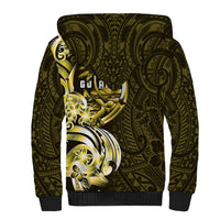 Amariyu Guam Chamorro Sherpa Hoodie Guahan Seal Tattoo LT14 - Polynesian Pride