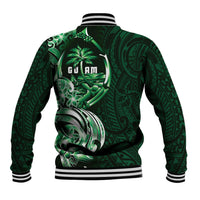 Betde Guam Chamorro Baseball Jacket Guahan Seal Tattoo LT14 - Polynesian Pride